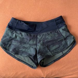 Lululemon camo shorts